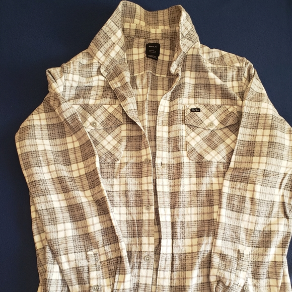 RCVA Flannel Shirt XL Brand New - Picture 2 of 4